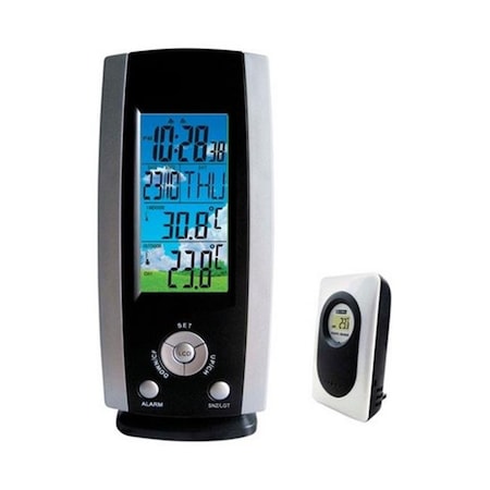 Taylor Taylor 1512 Wireless Digital Weather Station Thermometer & Clock 6269369
